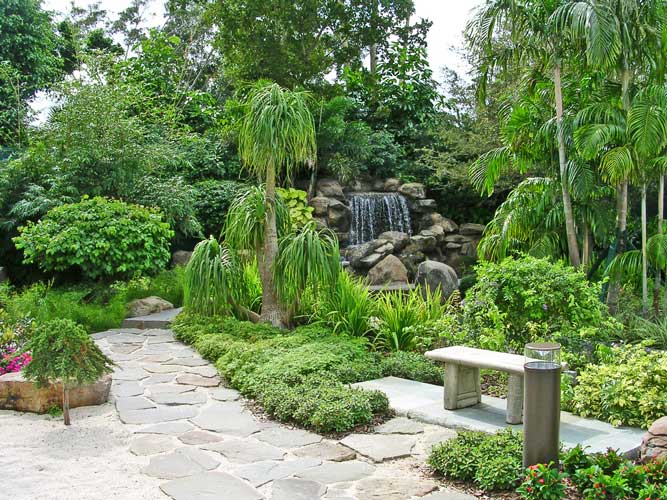 Bonaventure Resort - Red Door Spa Zen Garden - Weston, Florida