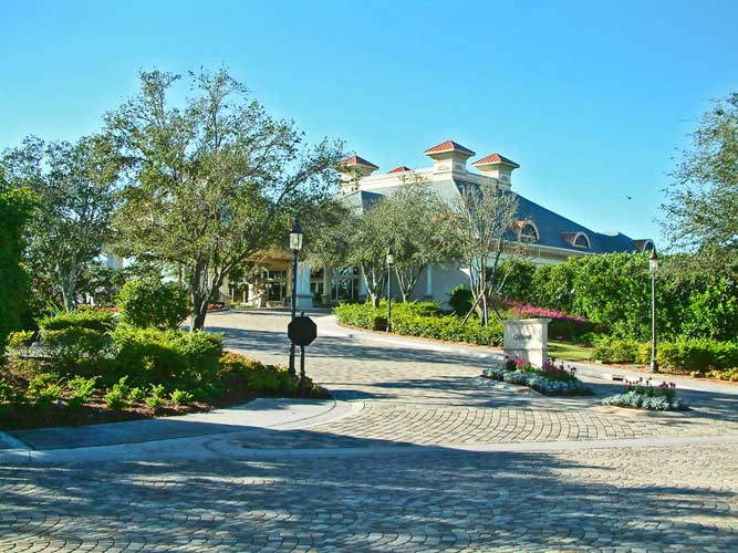 The clubhouse at Estuary - Naples, Florida