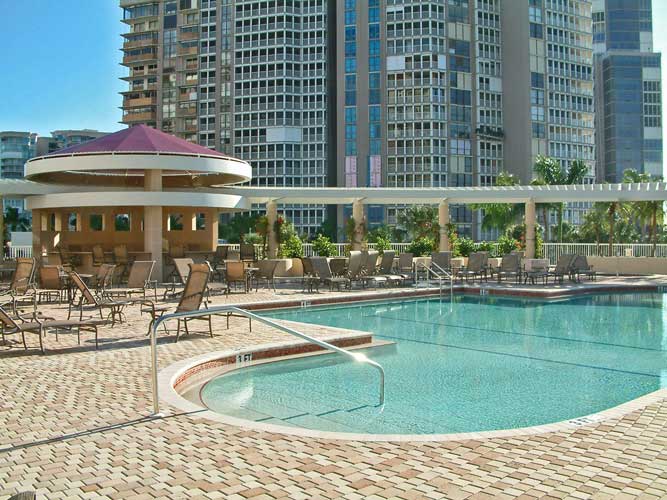 Aria Condo Pool - Naples, Florida